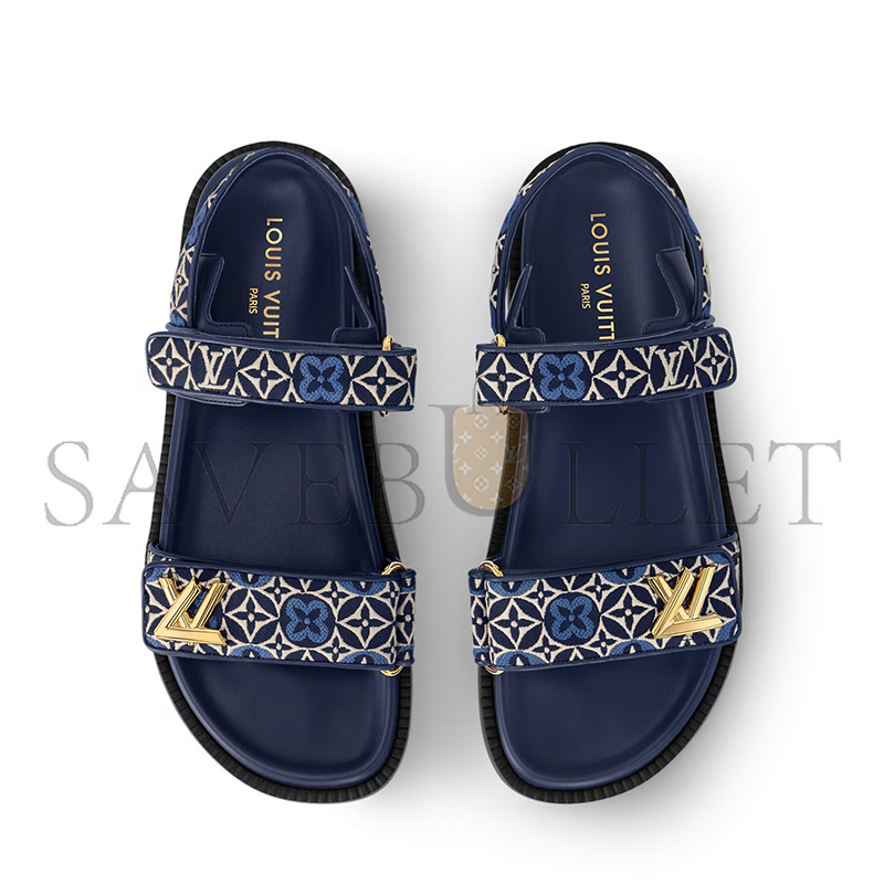 LOUIS VUITTON LV SUNSET FLAT COMFORT SANDAL 1AHNKD LOUIS VUITTON LV SUNSET FLAT COMFORT SANDAL 1AHNKD